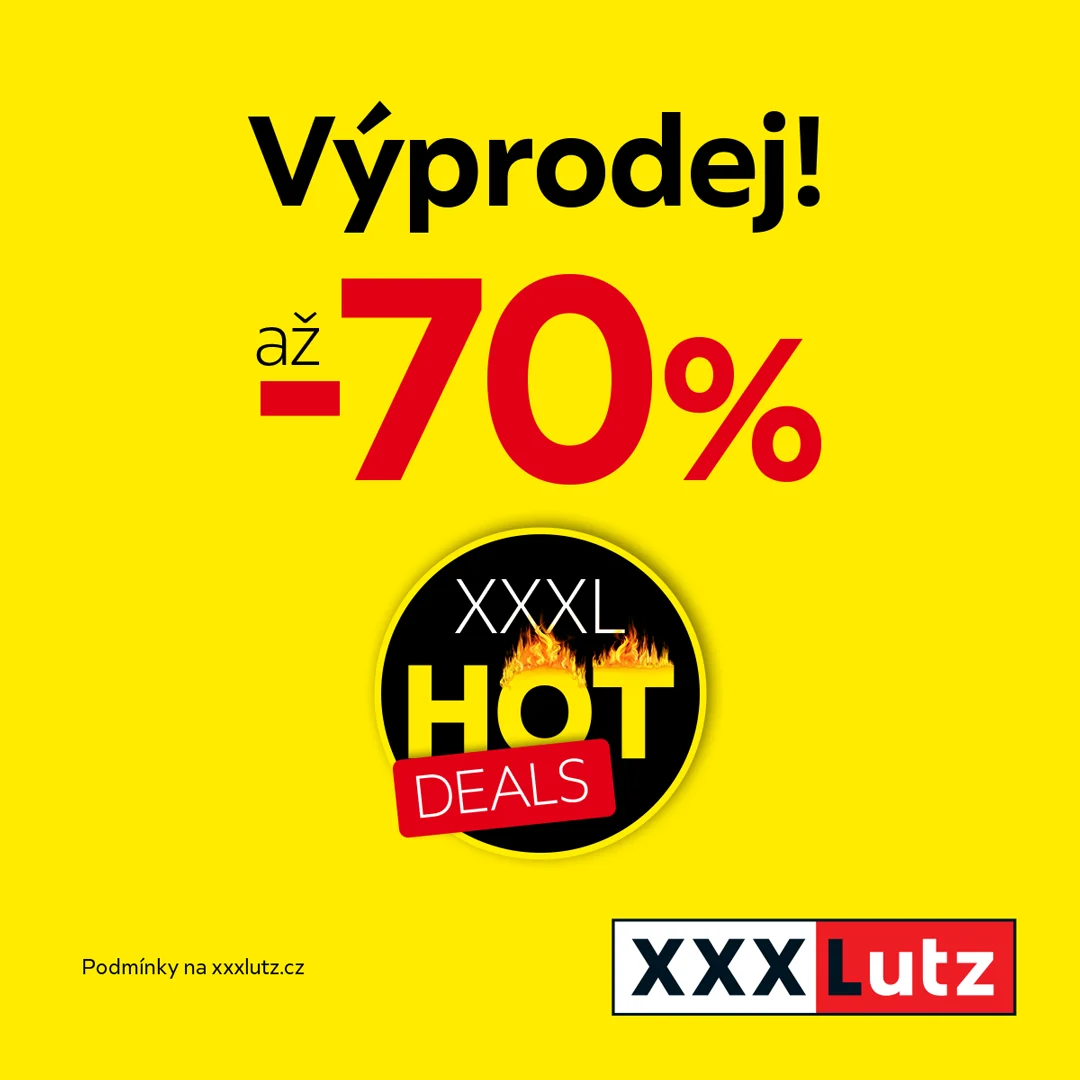 Výprodej! Až -70 % z prodejních cen
