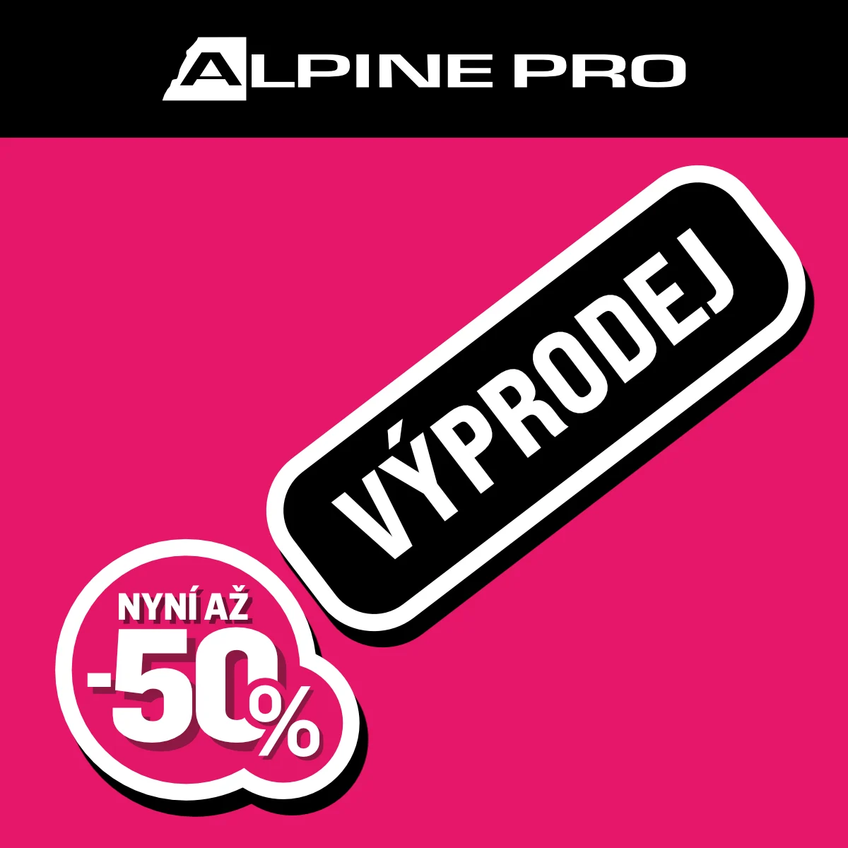 Slevy až 50 %.