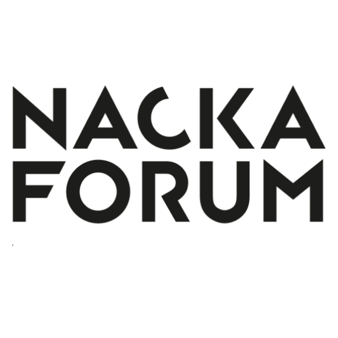 Logotyp Nacka Forum