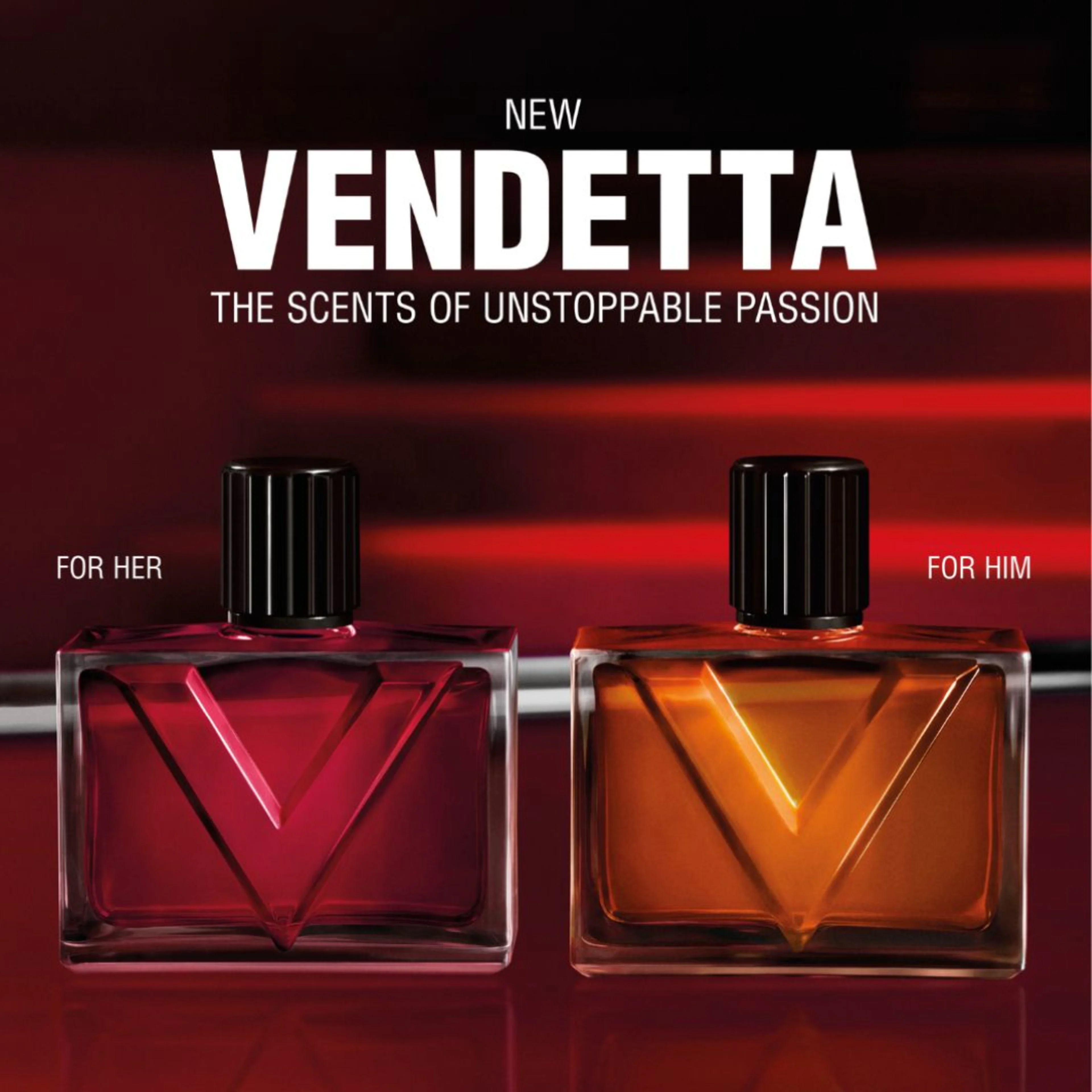 Official image for Valentino Vendetta: The scent of unstoppable passion at Westfield London