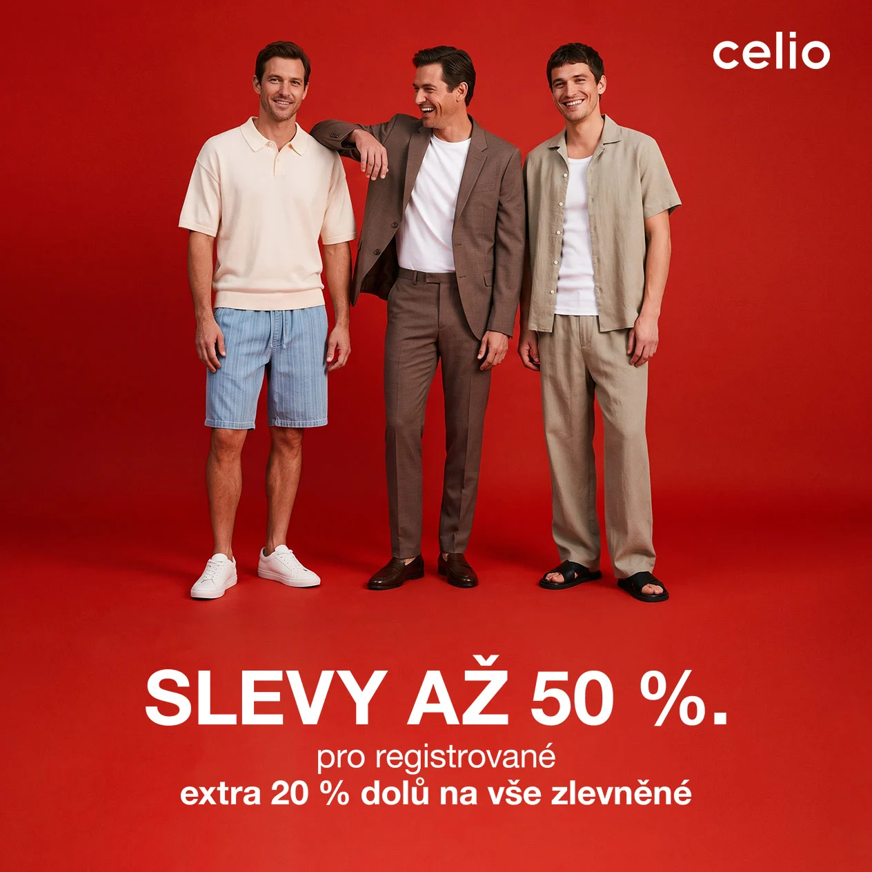 Slevy až 50 % + extra sleva 20 % na vše zlevněné