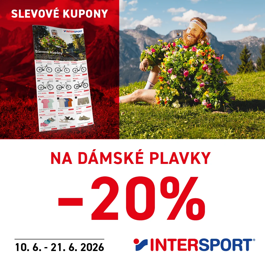 Slevové kupony Intersport právě v platnosti!