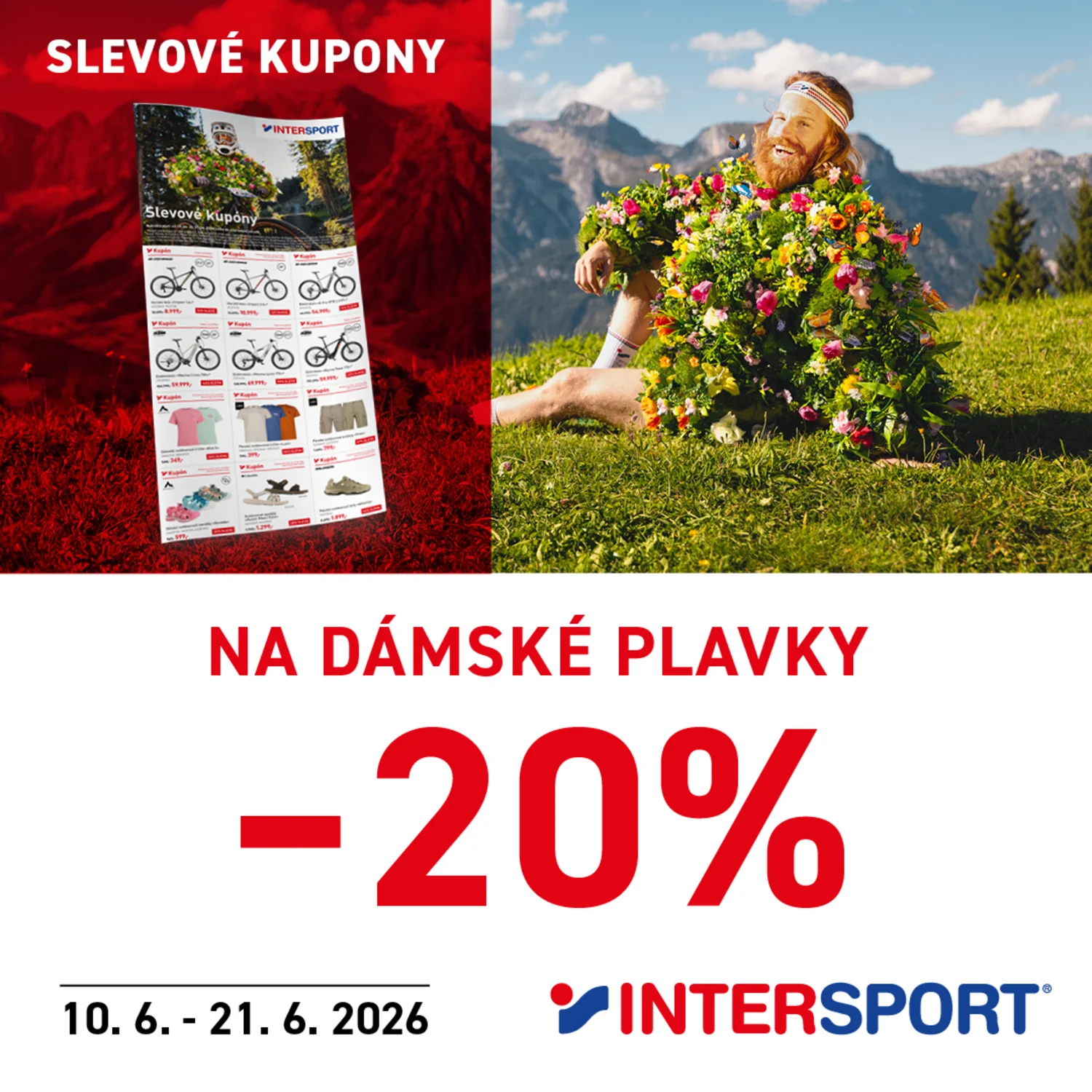 Slevové kupony Intersport právě v platnosti!