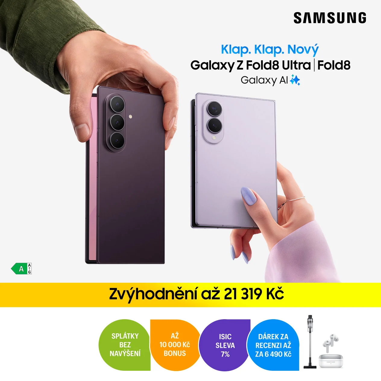Nová řada skládacích telefonů Samsung je tady!