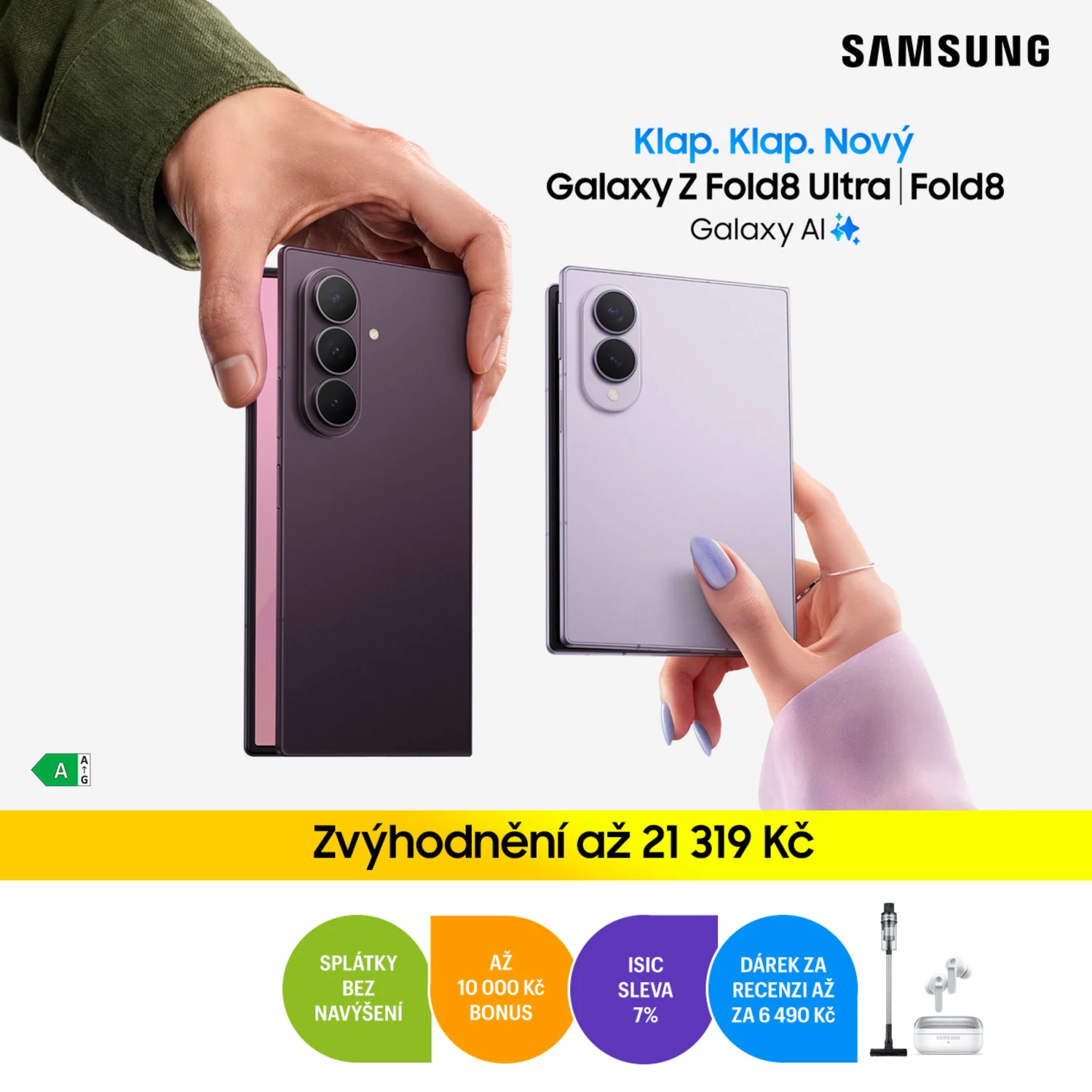 Nová řada skládacích telefonů Samsung je tady!