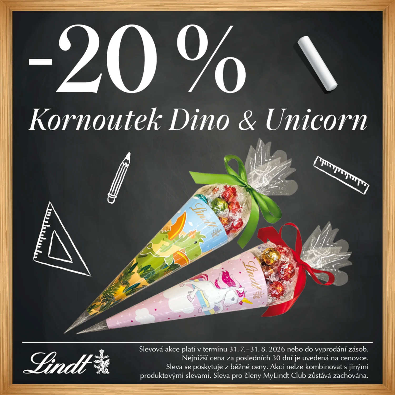 -20 % Kornoutek Dino & Unicorn