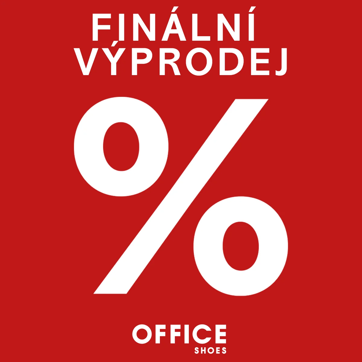 FINÁLNÍ VÝPRODEJ v OFFICE SHOES!
