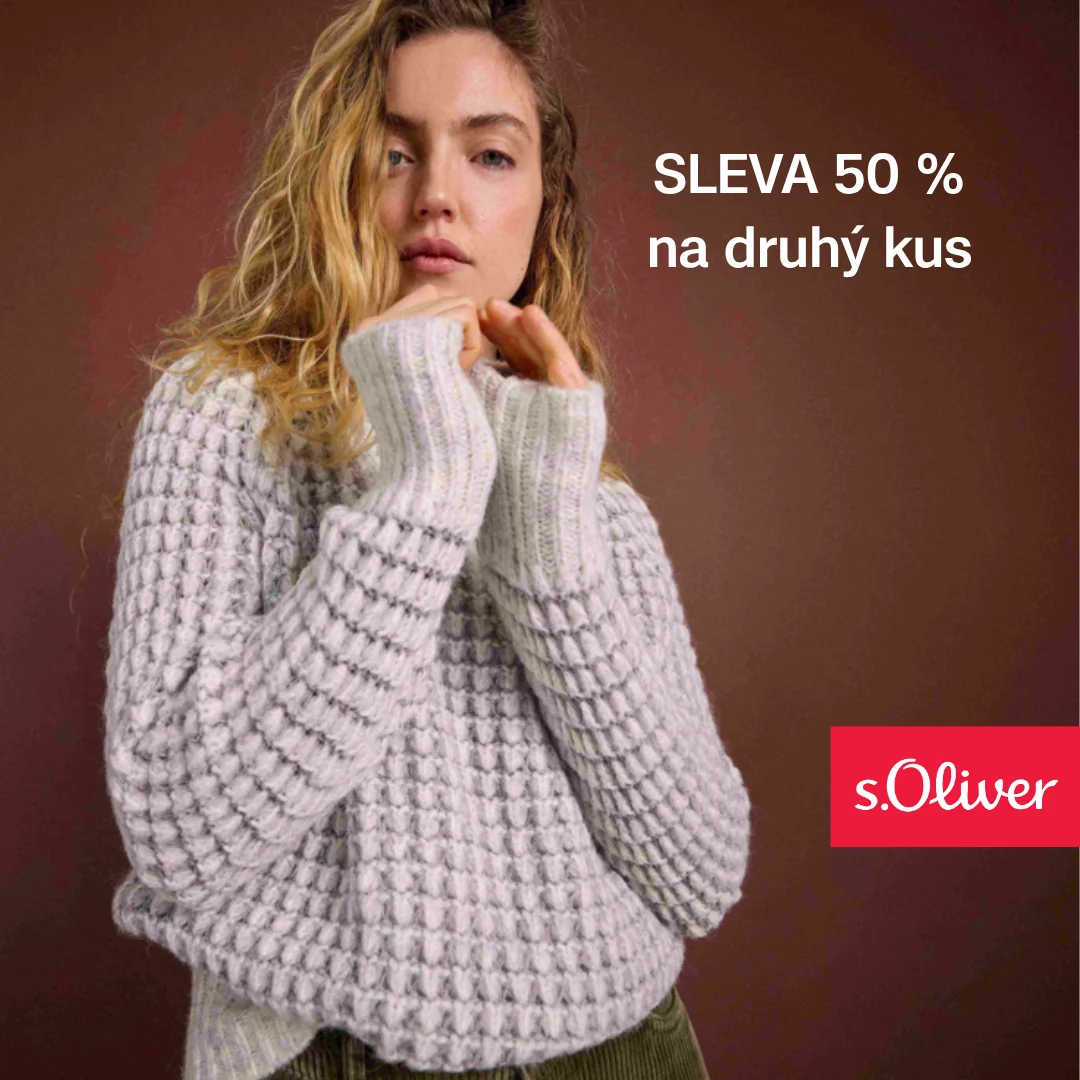 Sleva 50 % na druhý kus