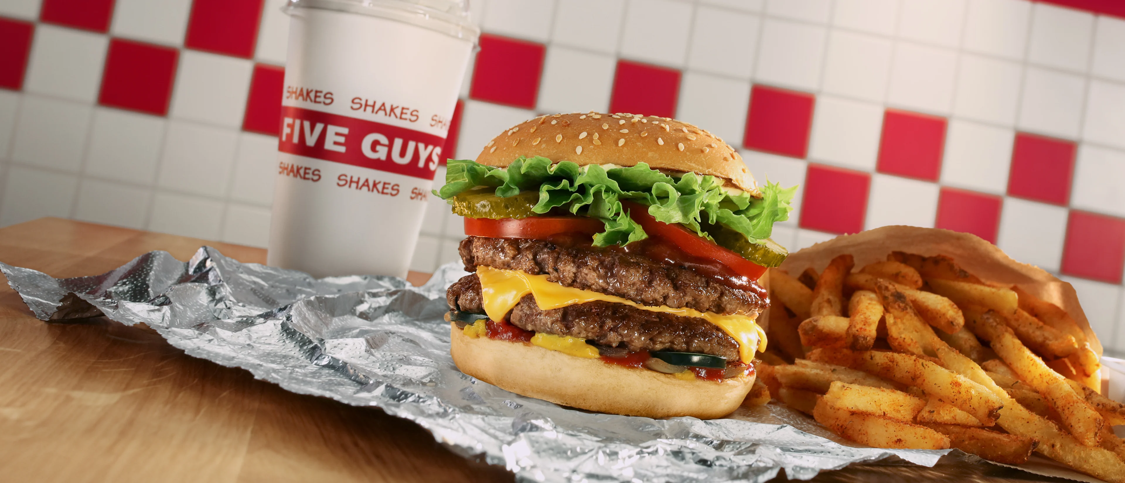 FIVE GUYS velkommen