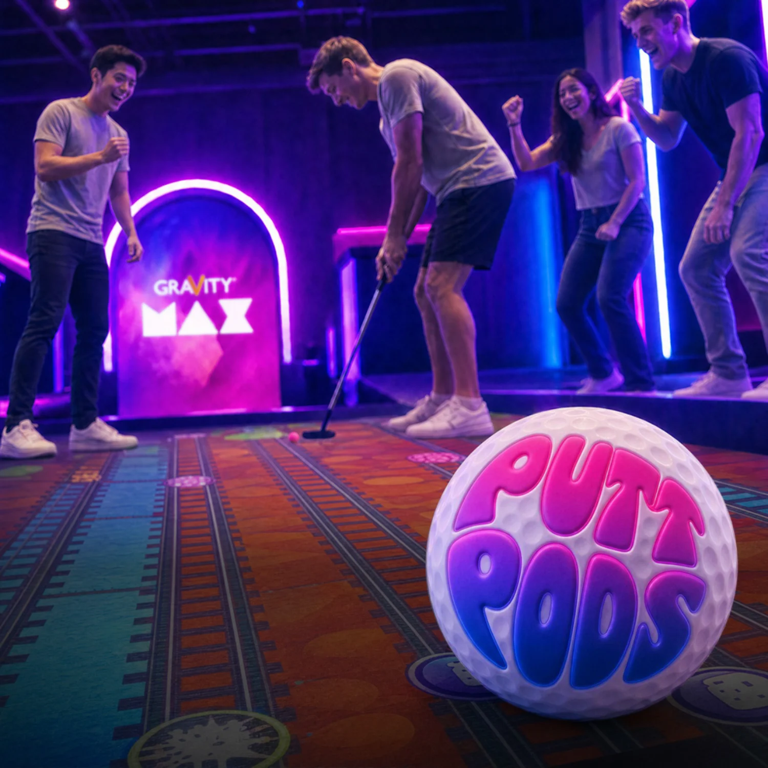 Putt Pods have arrived at Gravity Max!