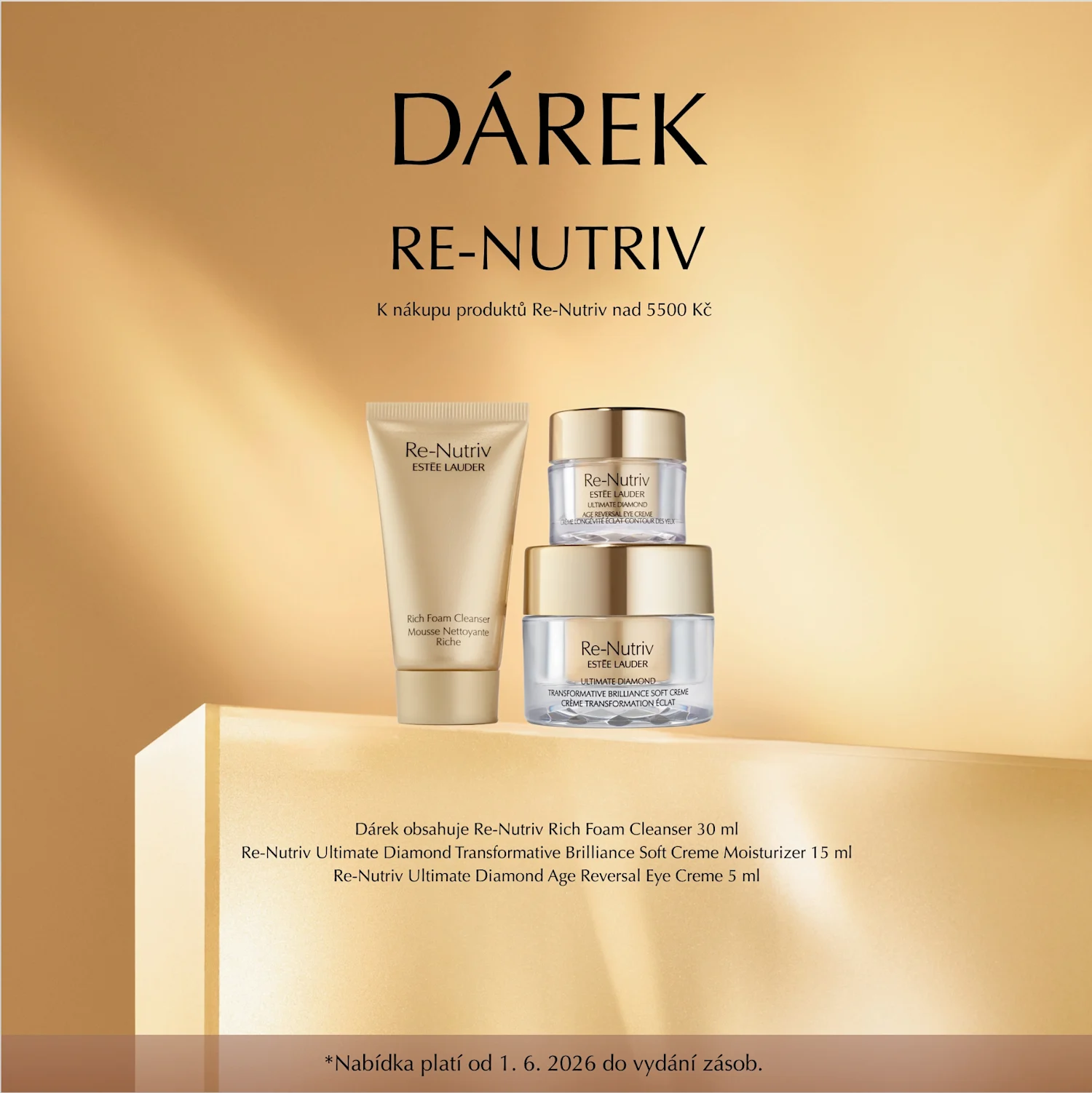 DÁREK K NÁKUPU ESTÉE LAUDER RE-NUTRIV