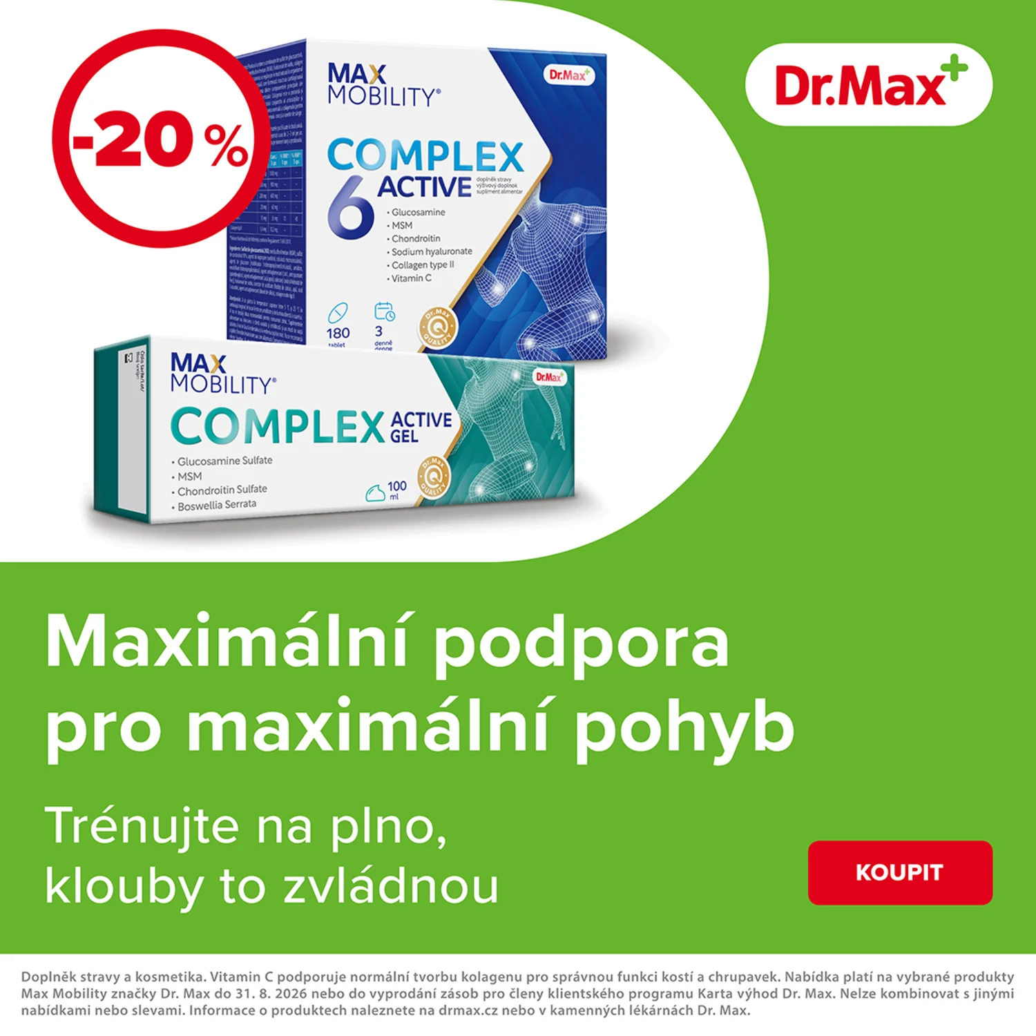 Dr. Max Max Mobility Complex Active: minus 20%