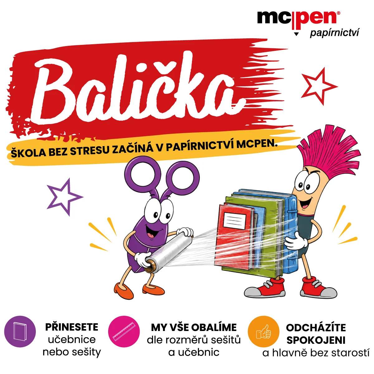 Škola bez stresu začíná v McPen
