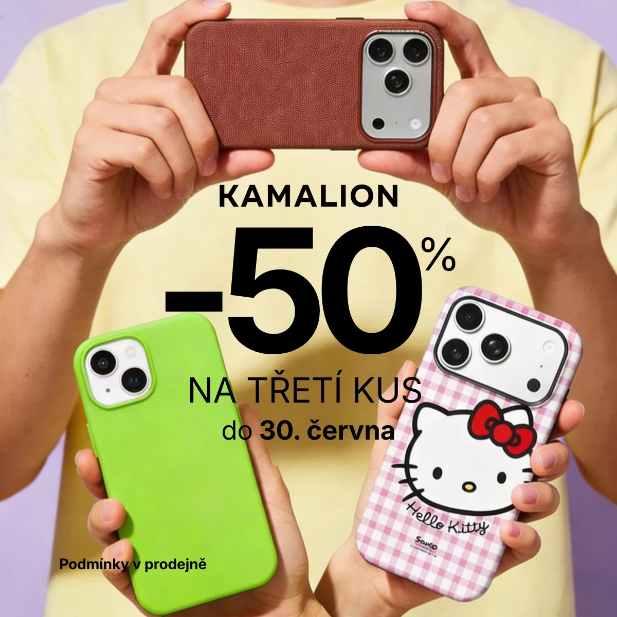 Sleva 50 % na 3. kus