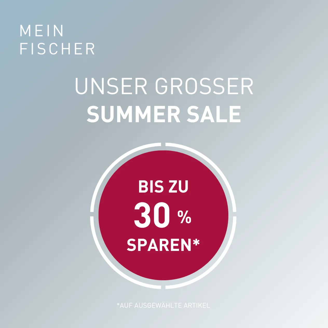 Großer Summer Sale bei Mein Fischer