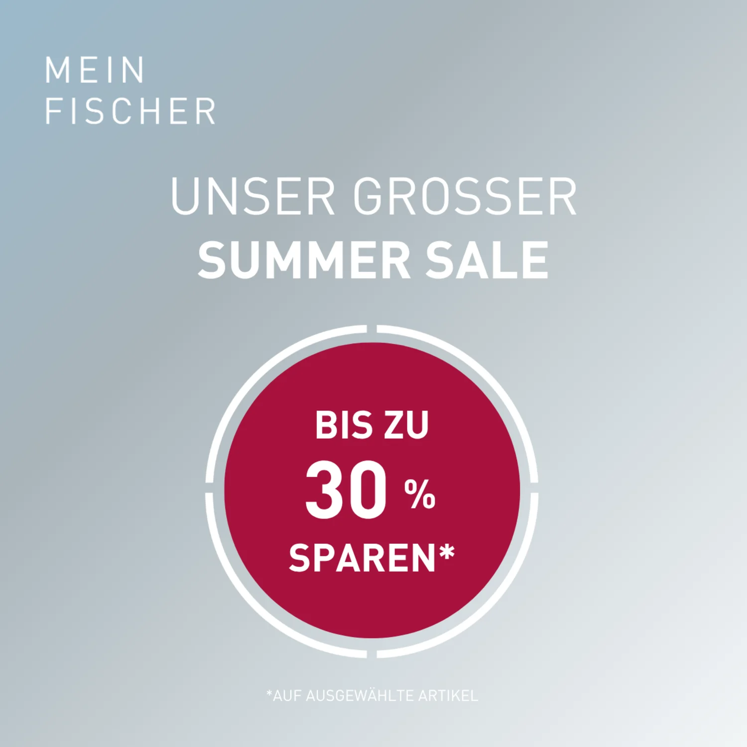 Großer Summer Sale bei Mein Fischer