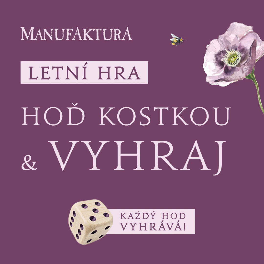 Letní hra v prodejně MANUFAKTURA