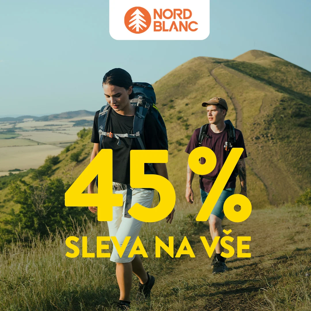 45% SLEVA NA VŠE