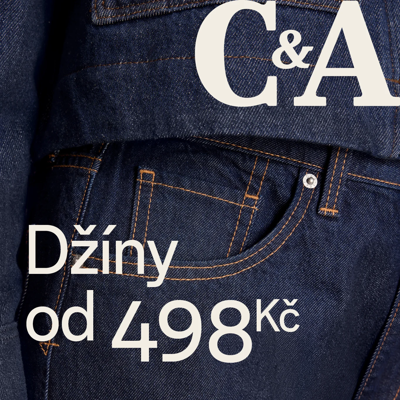 Džíny od 498 Kč