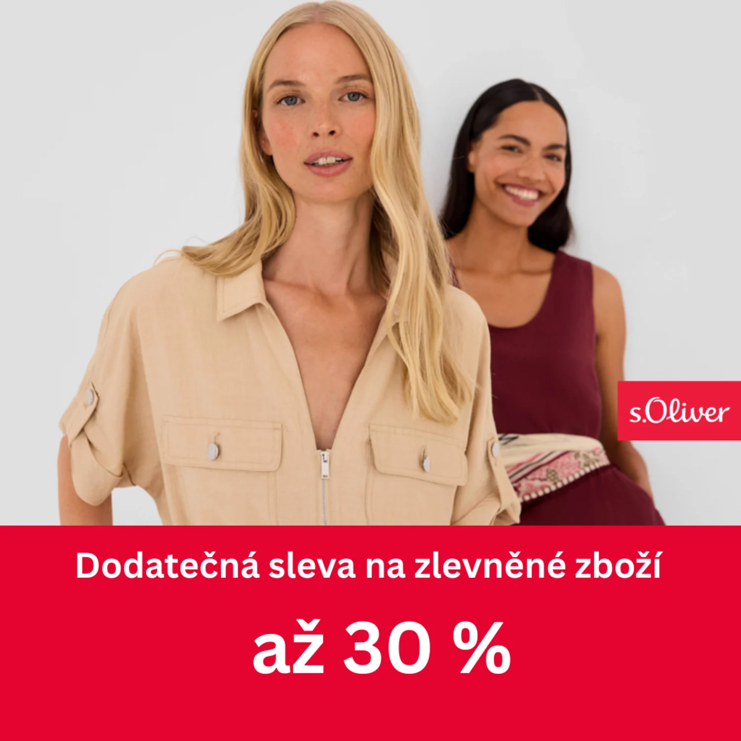 Závěr výprodejů v s.Oliver – dodatečná sleva až 30 %!