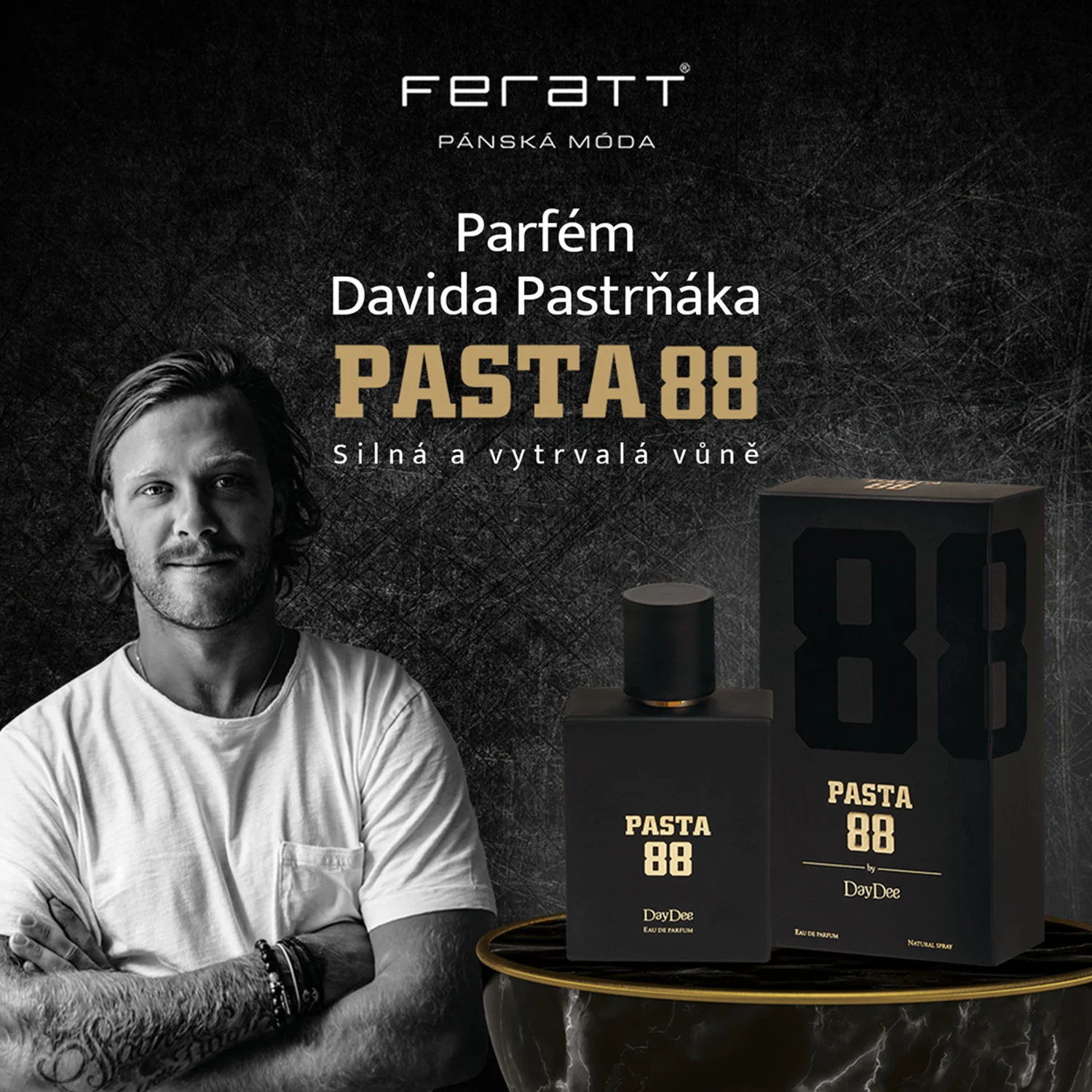 FERATT představuje vůni vítězů – parfém Pasta 88.