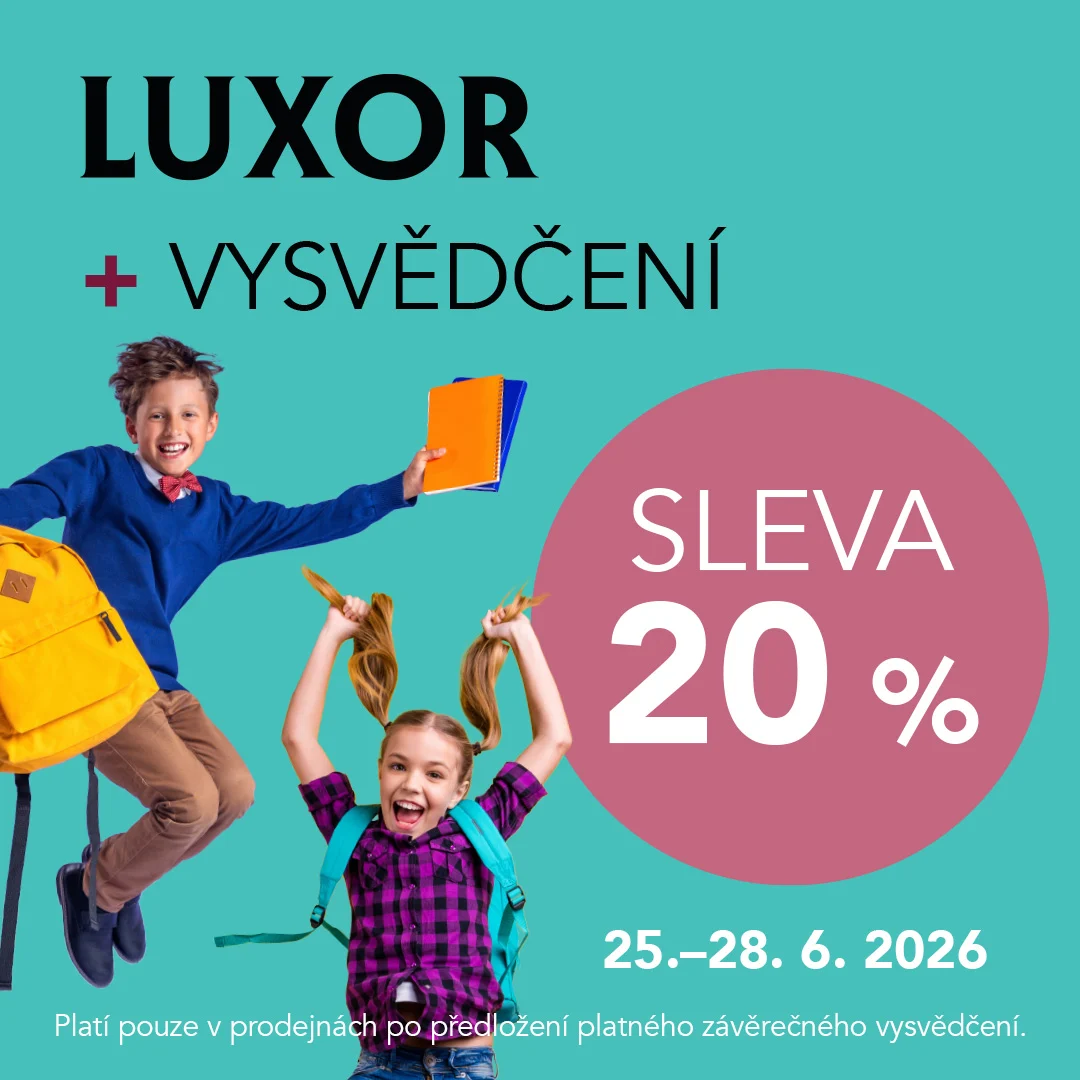 Luxor + vysvědčení