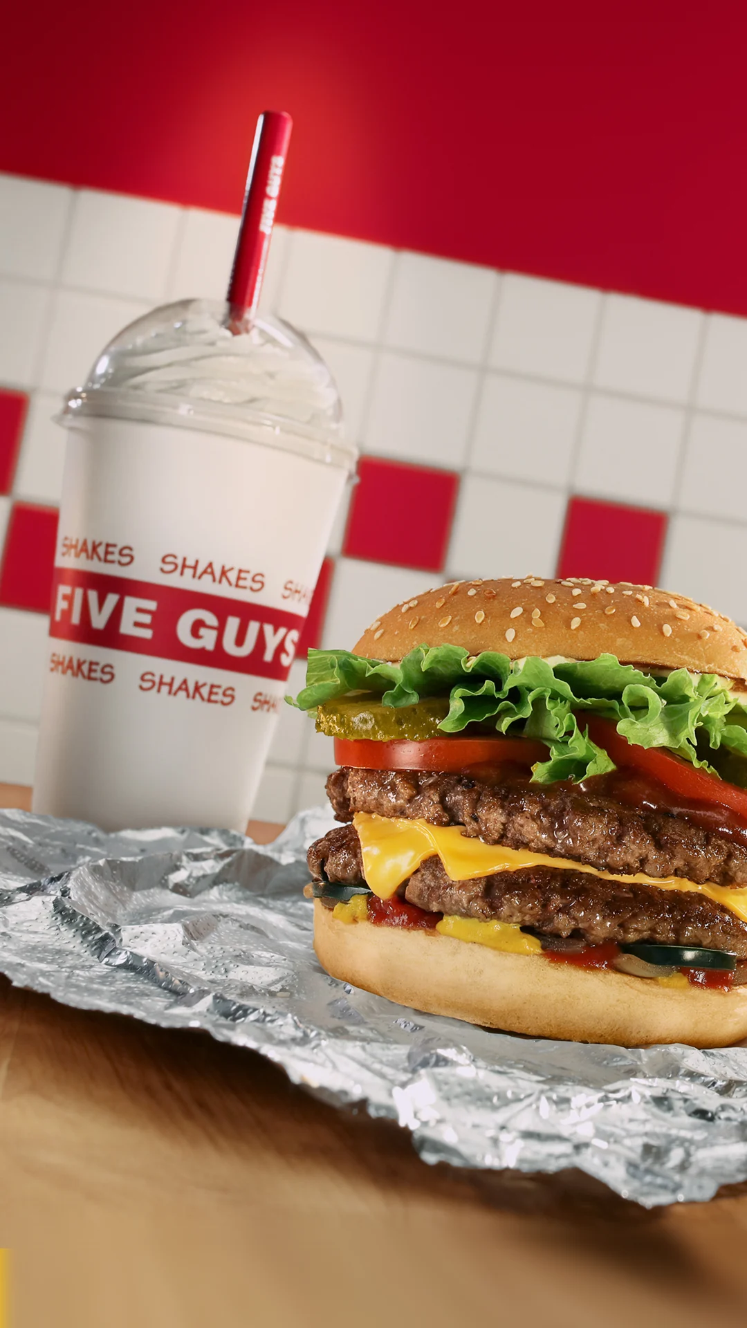 FIVE GUYS velkommen