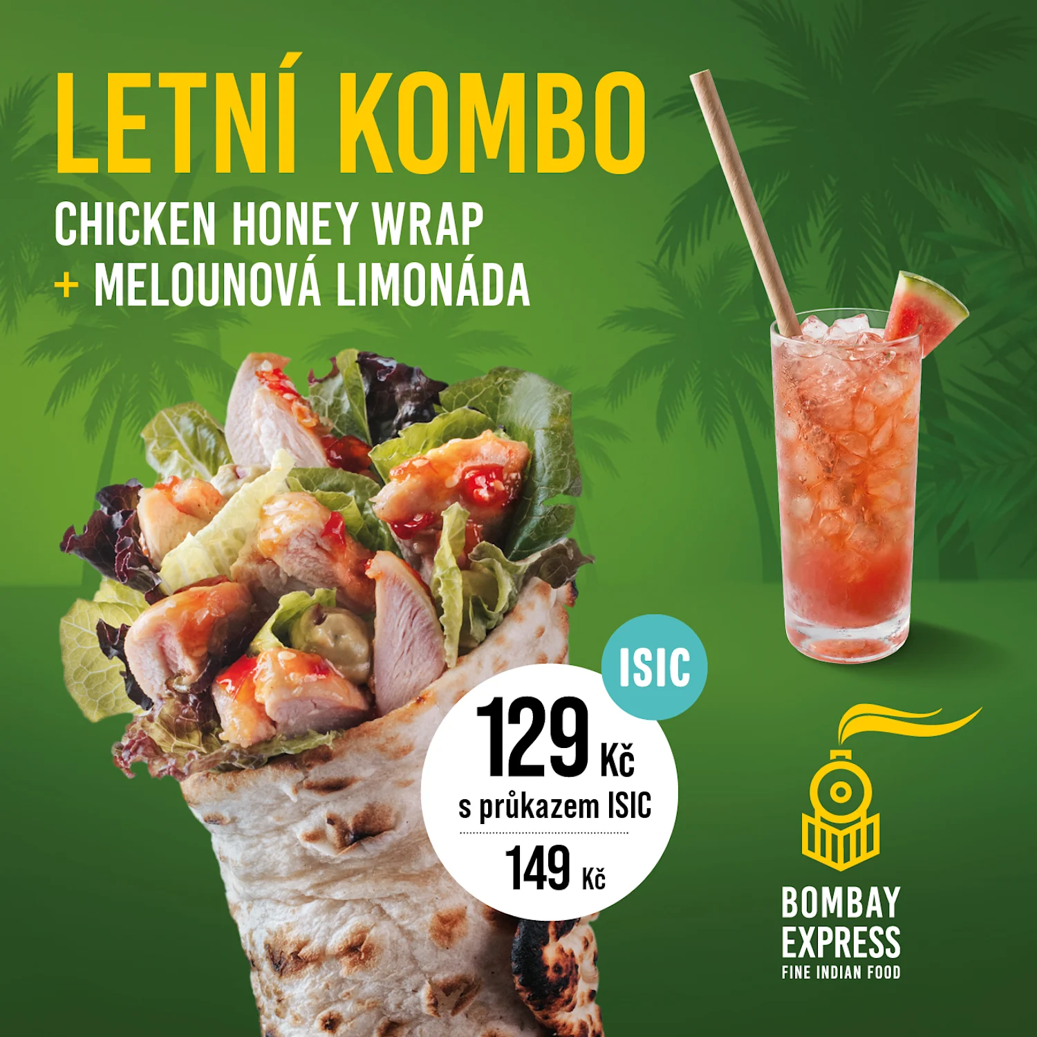 Nové Letní kombo v Bombay Express!