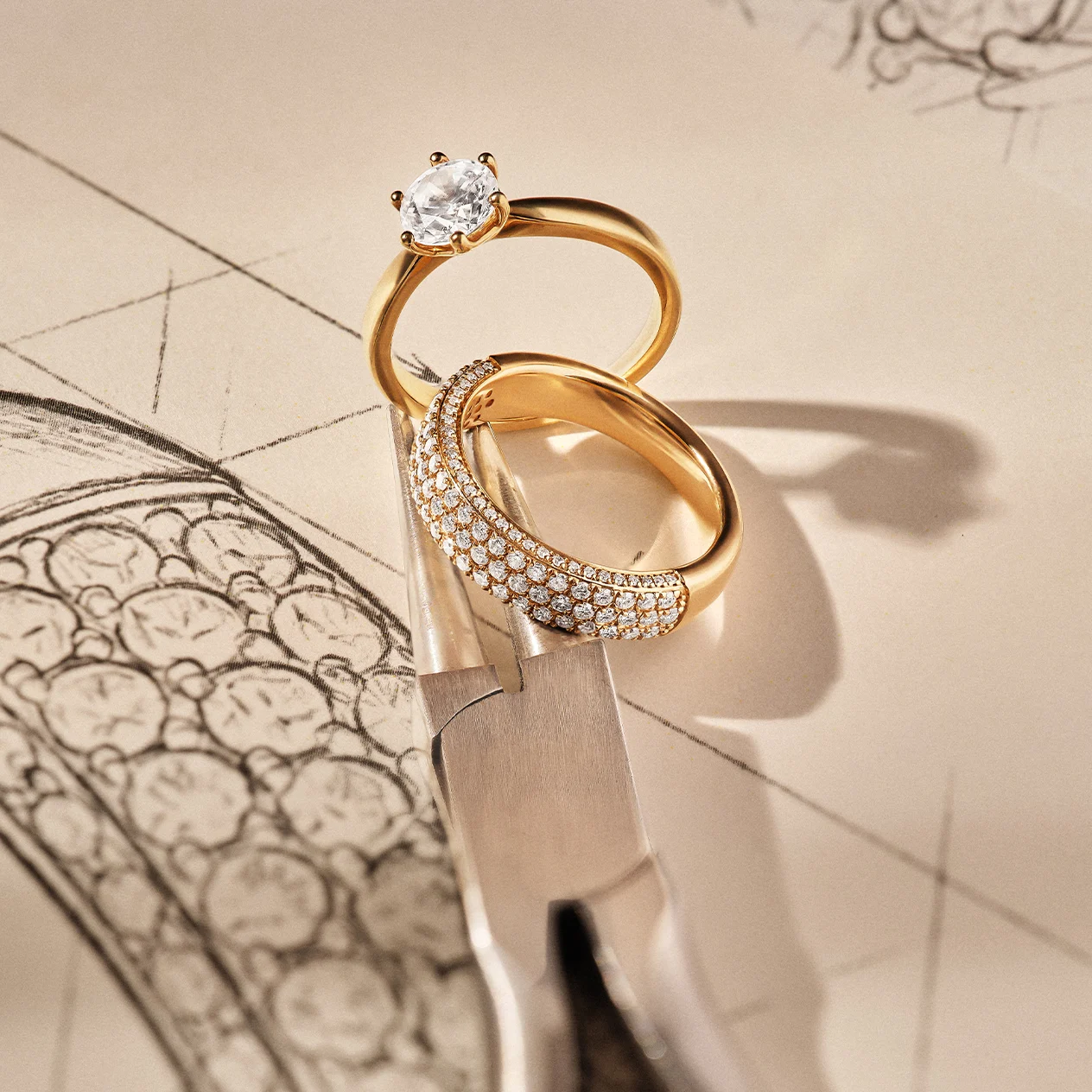 CHRIST Highlight Ring mit Diamanten*