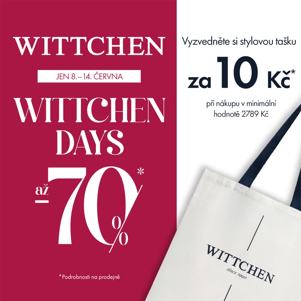 Wittchen Days až 70 %