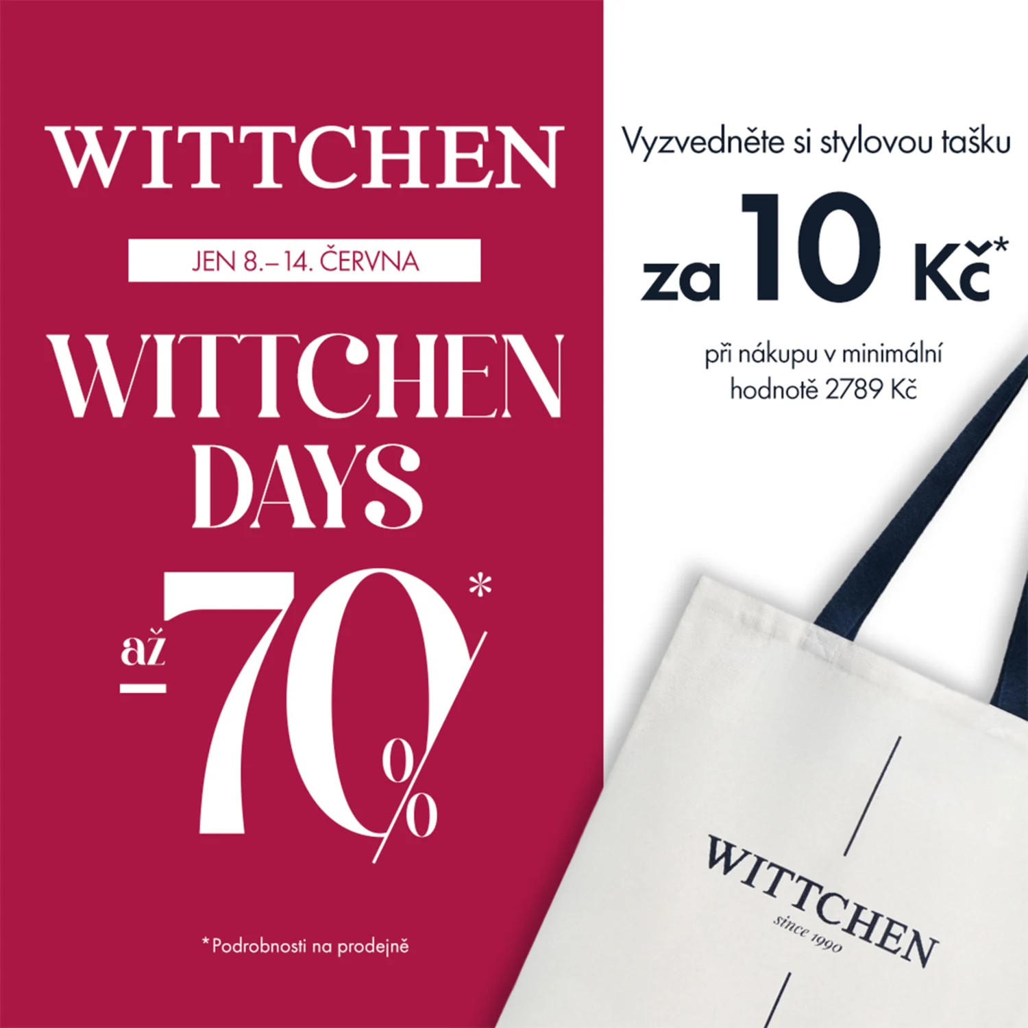 Wittchen Days až 70 %