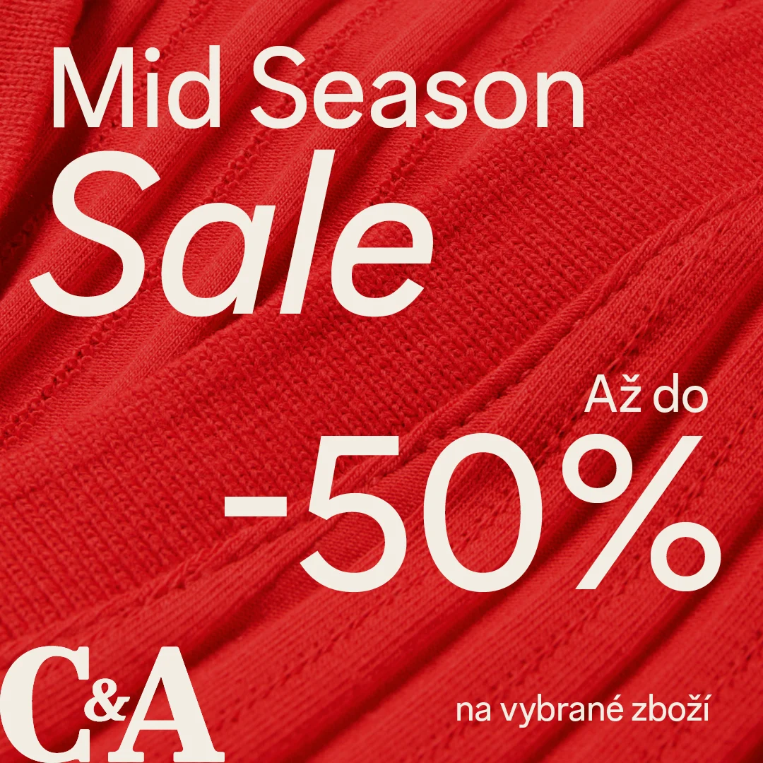 Mid Season Sale – sleva až 50 %