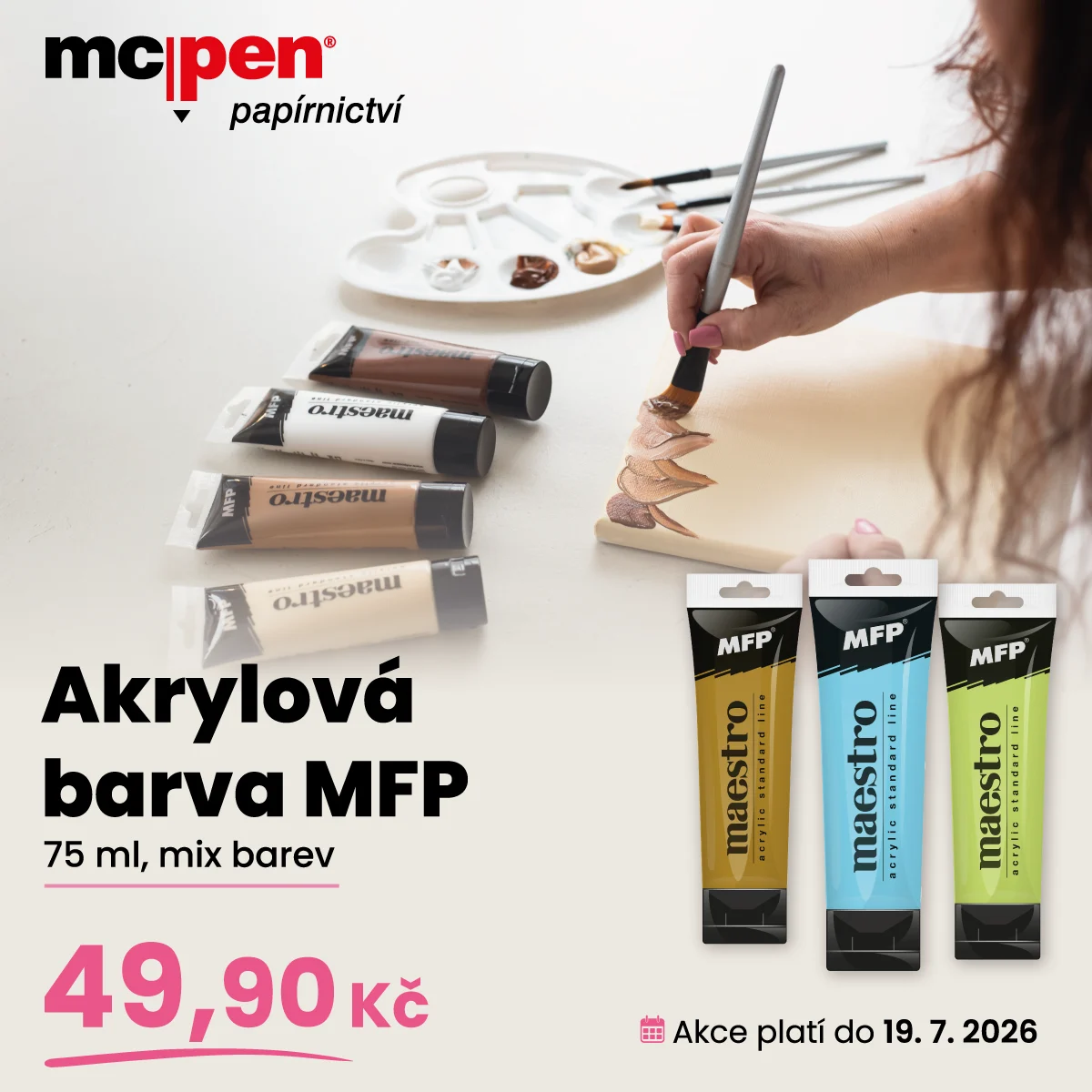 Barvy akrylové MFP Maestro