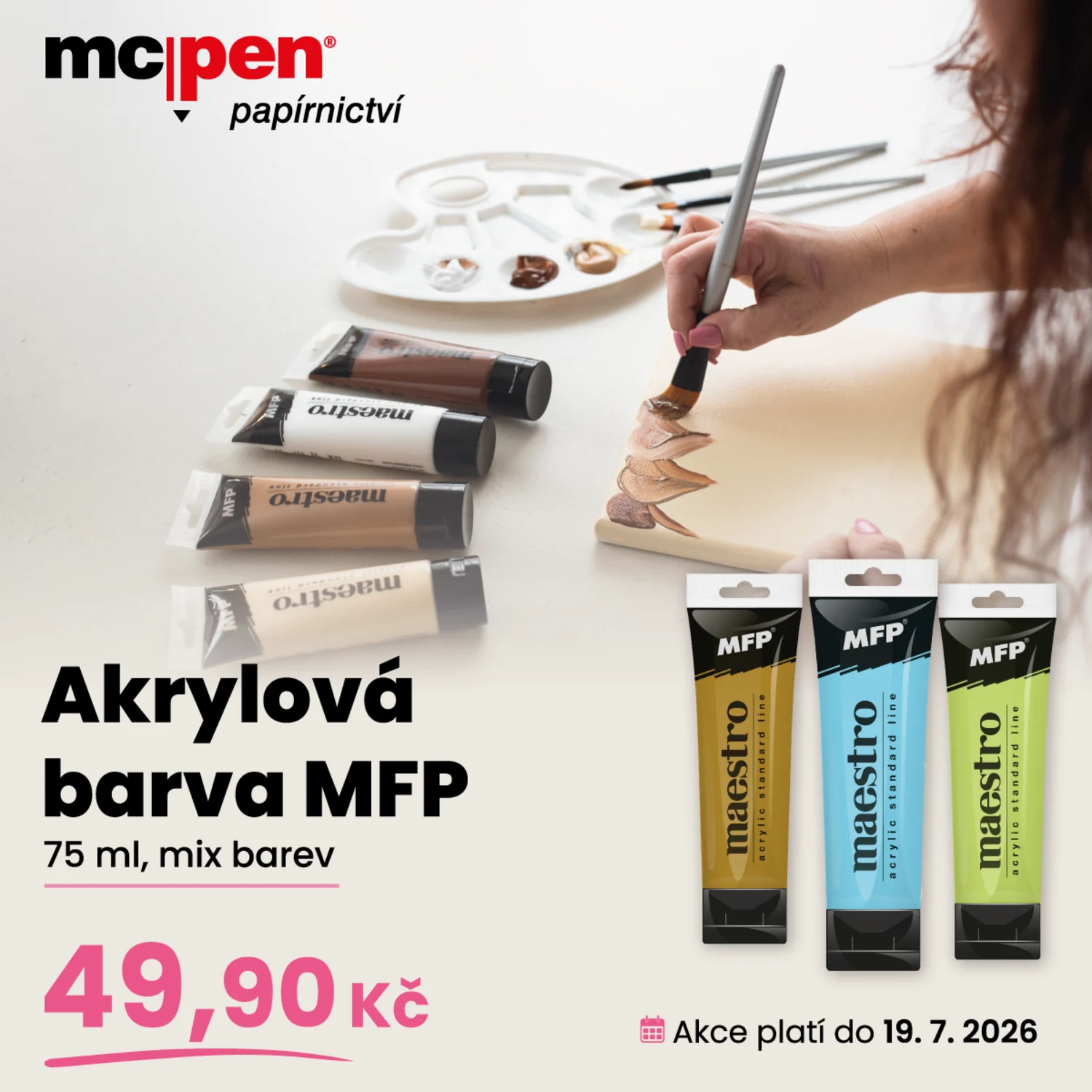 Barvy akrylové MFP Maestro