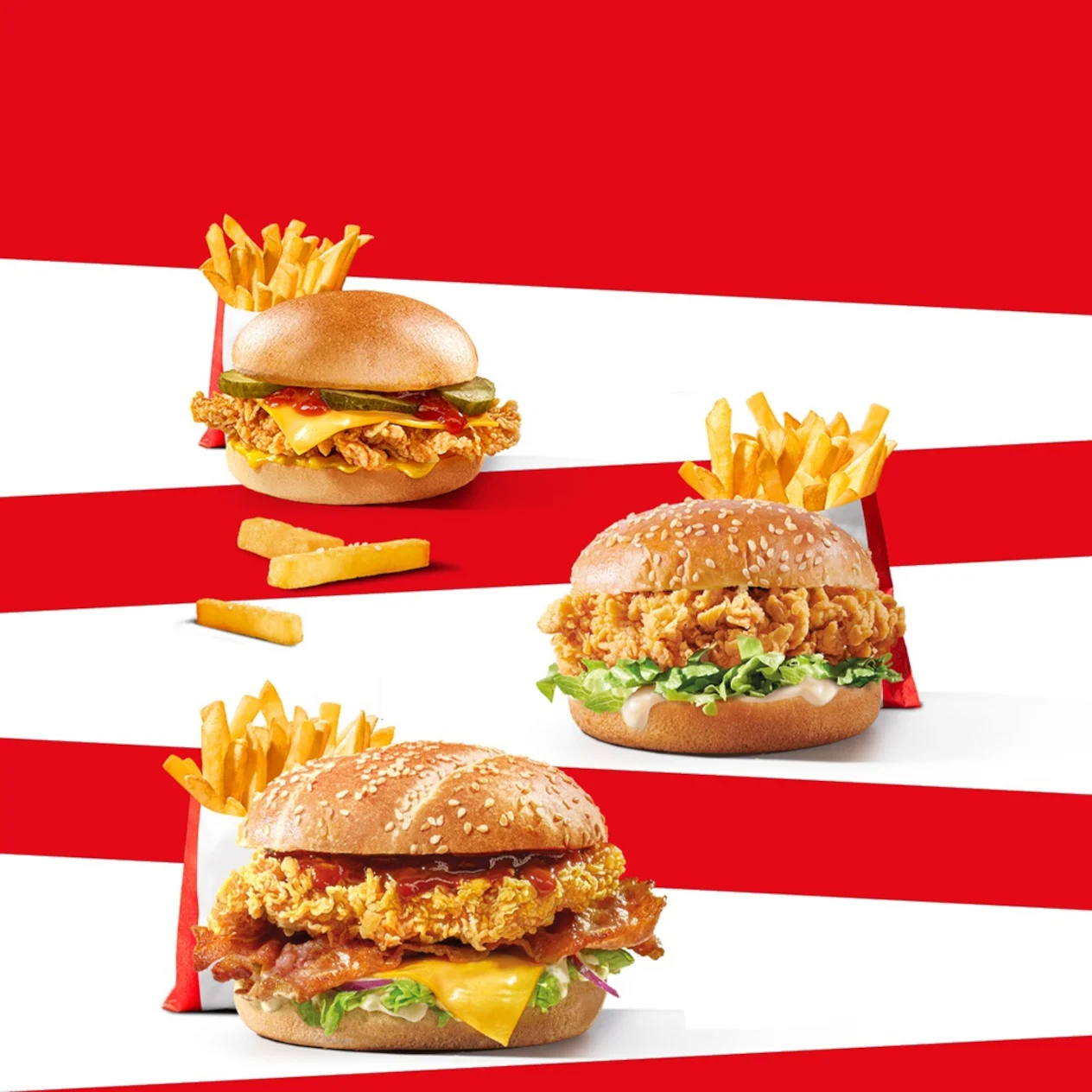 Discover EXTRA TRIO at KFC!