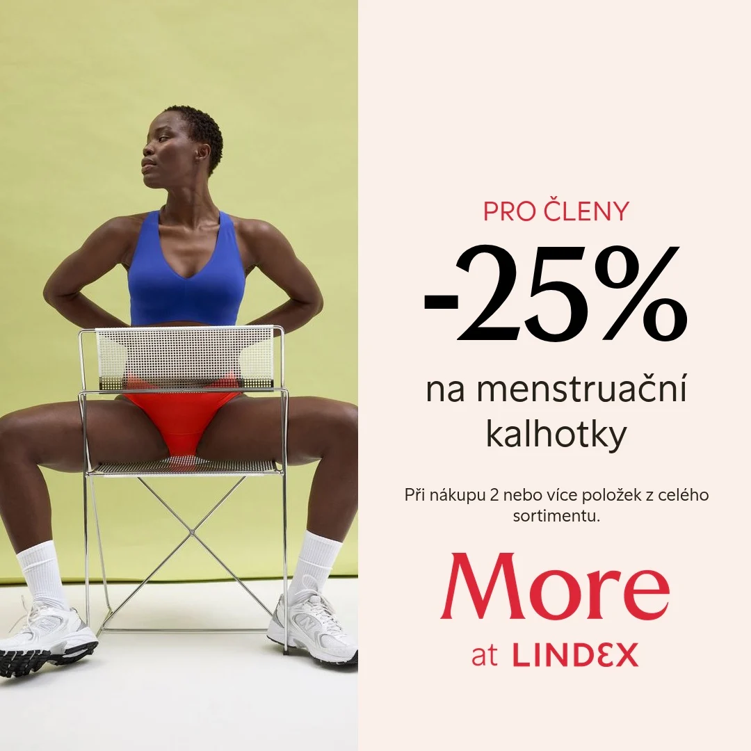 −25 % na menstruační kalhotky