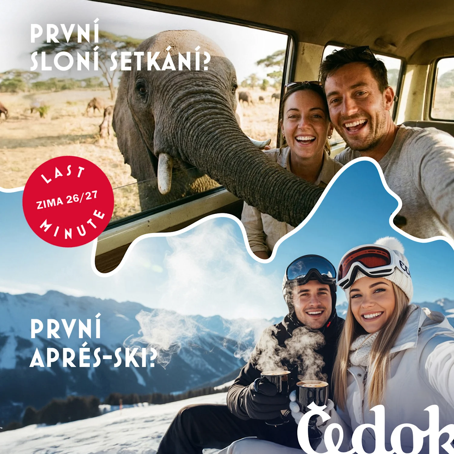 Víte první! Zimní Last Minute od Čedoku jsou tu