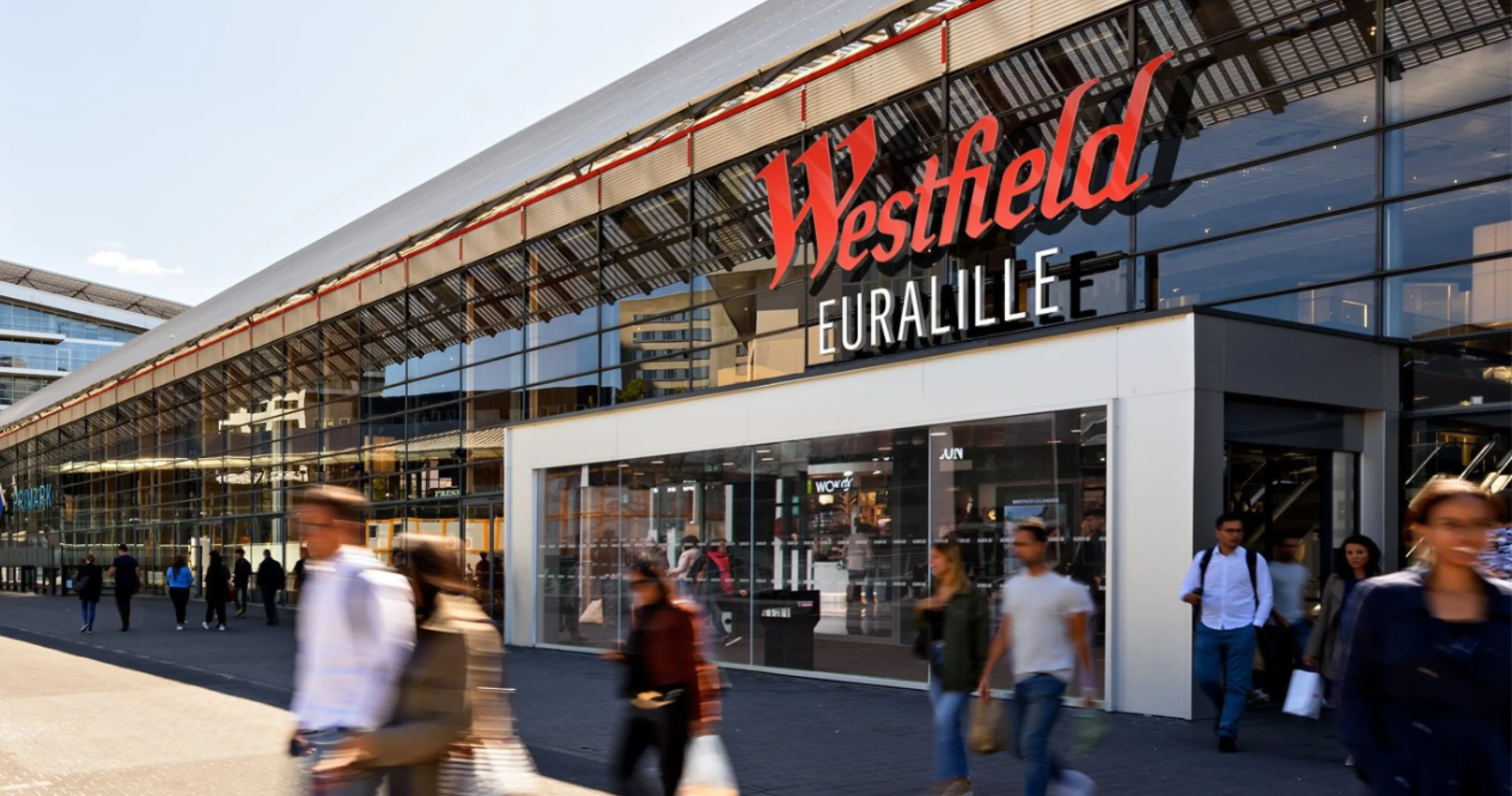 Façace du centre commercial Euralille