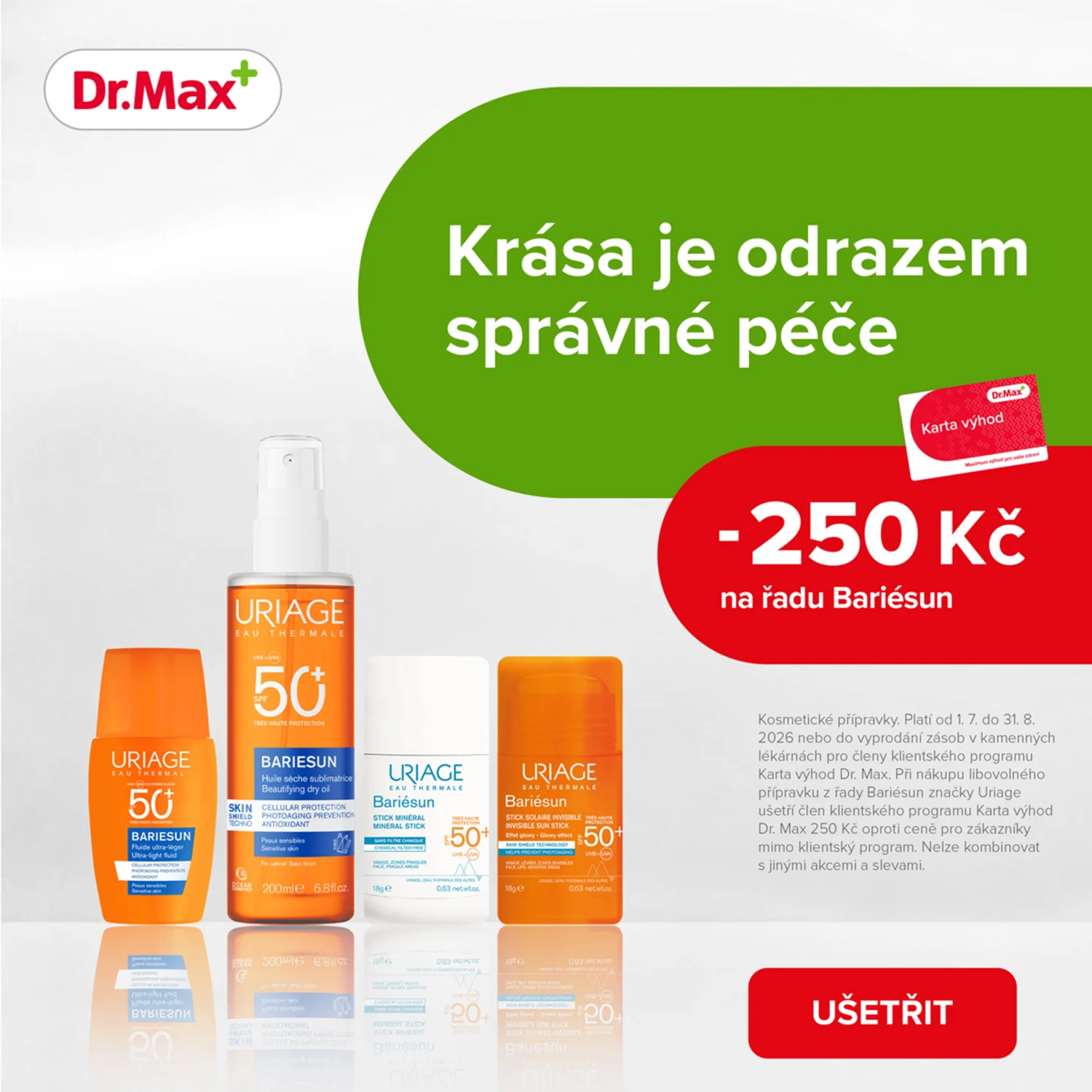 Uriage Bariésun: – 250 Kč