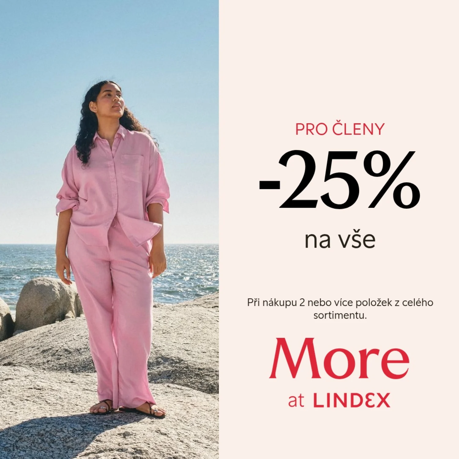 Letní nákupy - 25% sleva na vše
