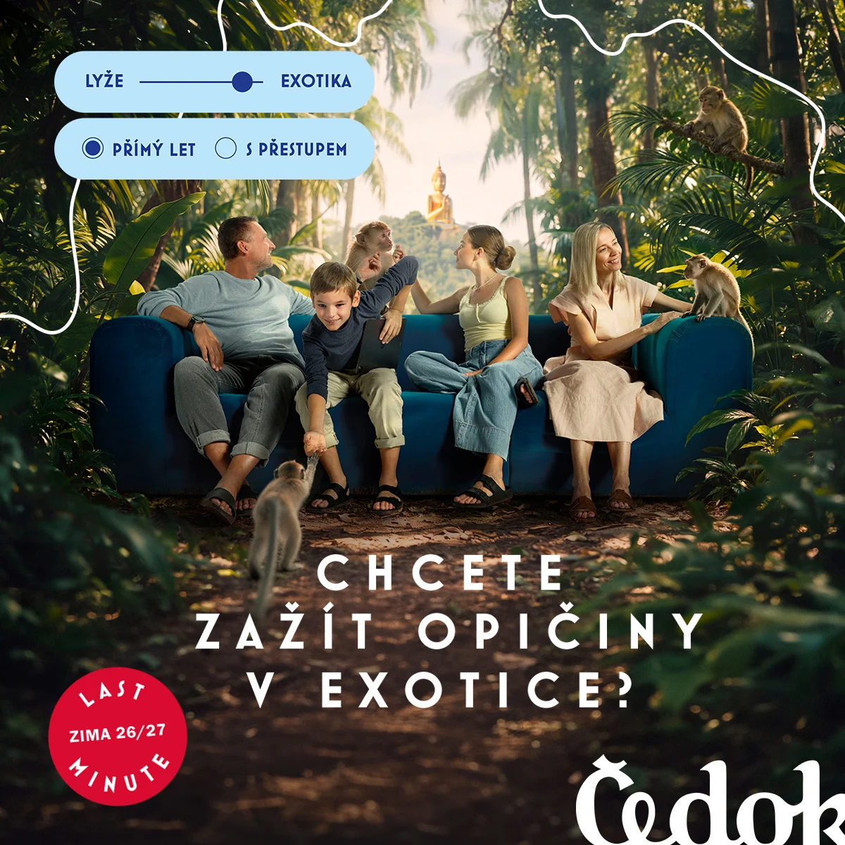 Last Minute na zimní dovolenou