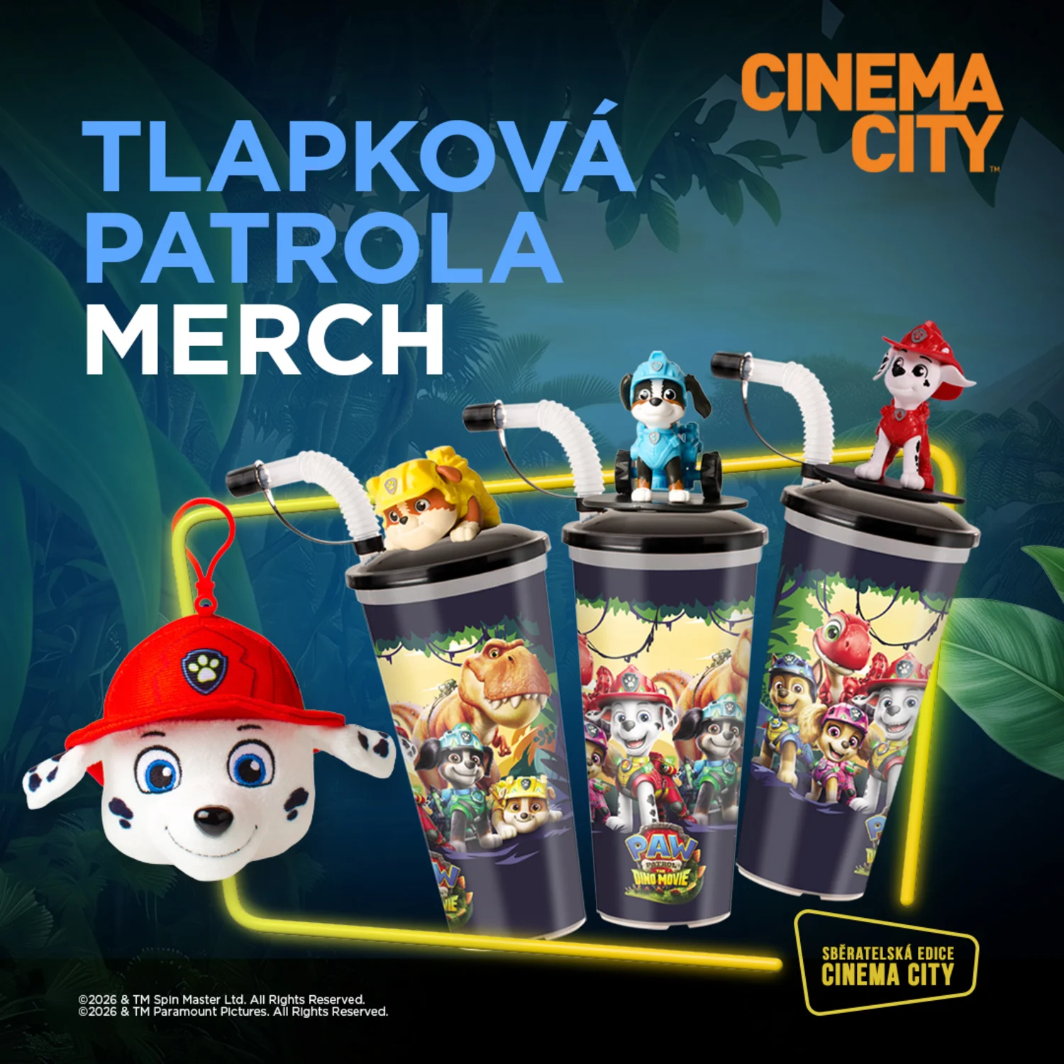 Merch s Tlapkovou patrolou dorazil do Cinema City!