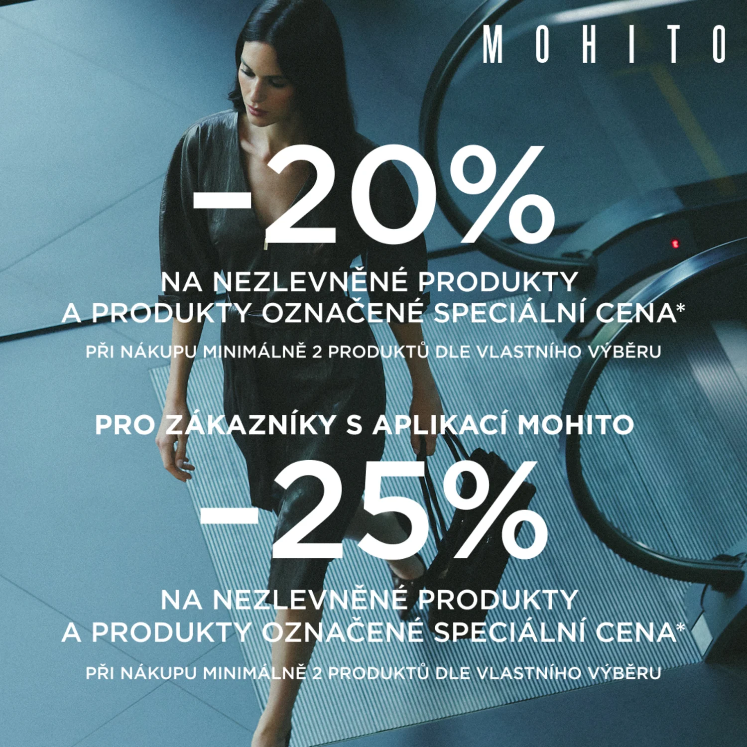 Sleva 20 % nebo 25 % při nákupu 2 kusů