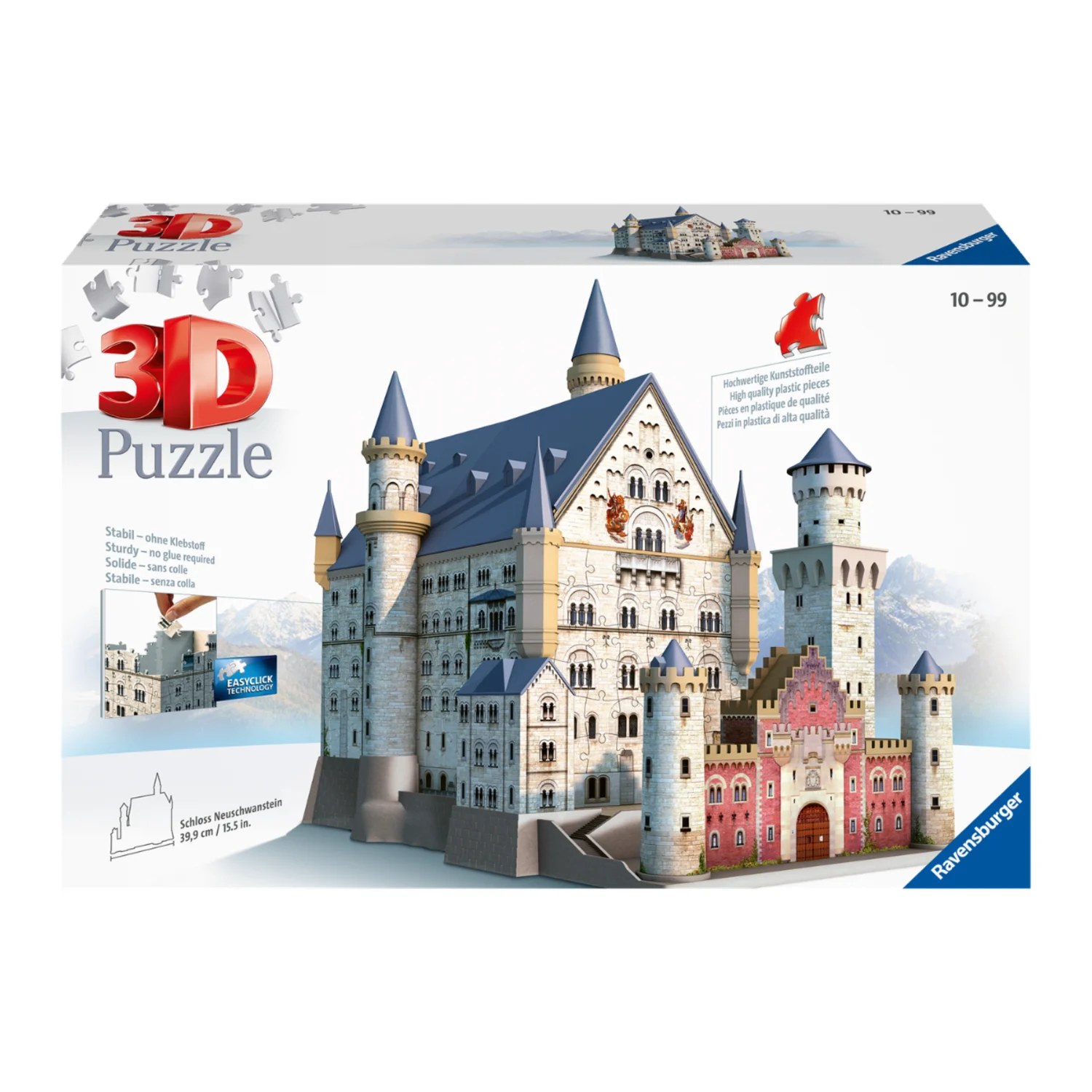 3D-Puzzle Schloss Neuschwanstein