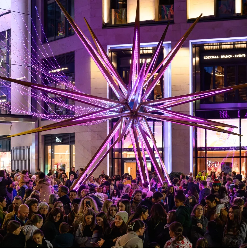 Christmas Light Switch On & Parade