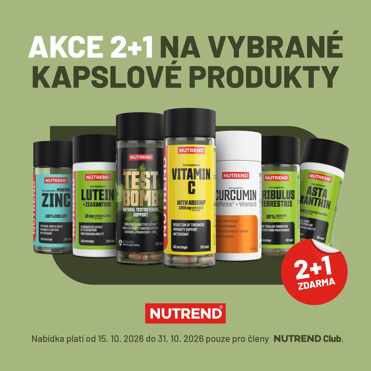 Vybrané kapslové produkty