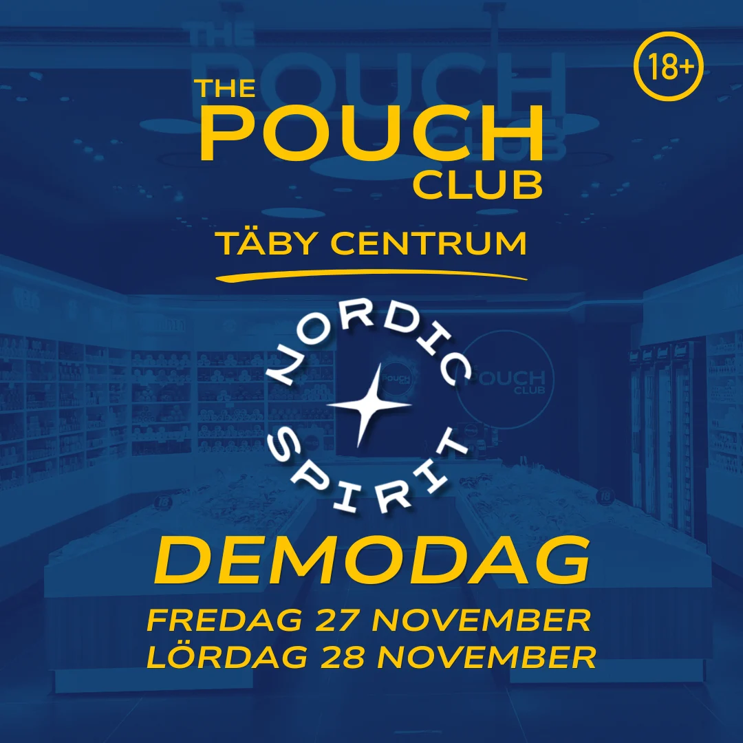 Nordic Spirit checkar in på The Pouch Club Täby