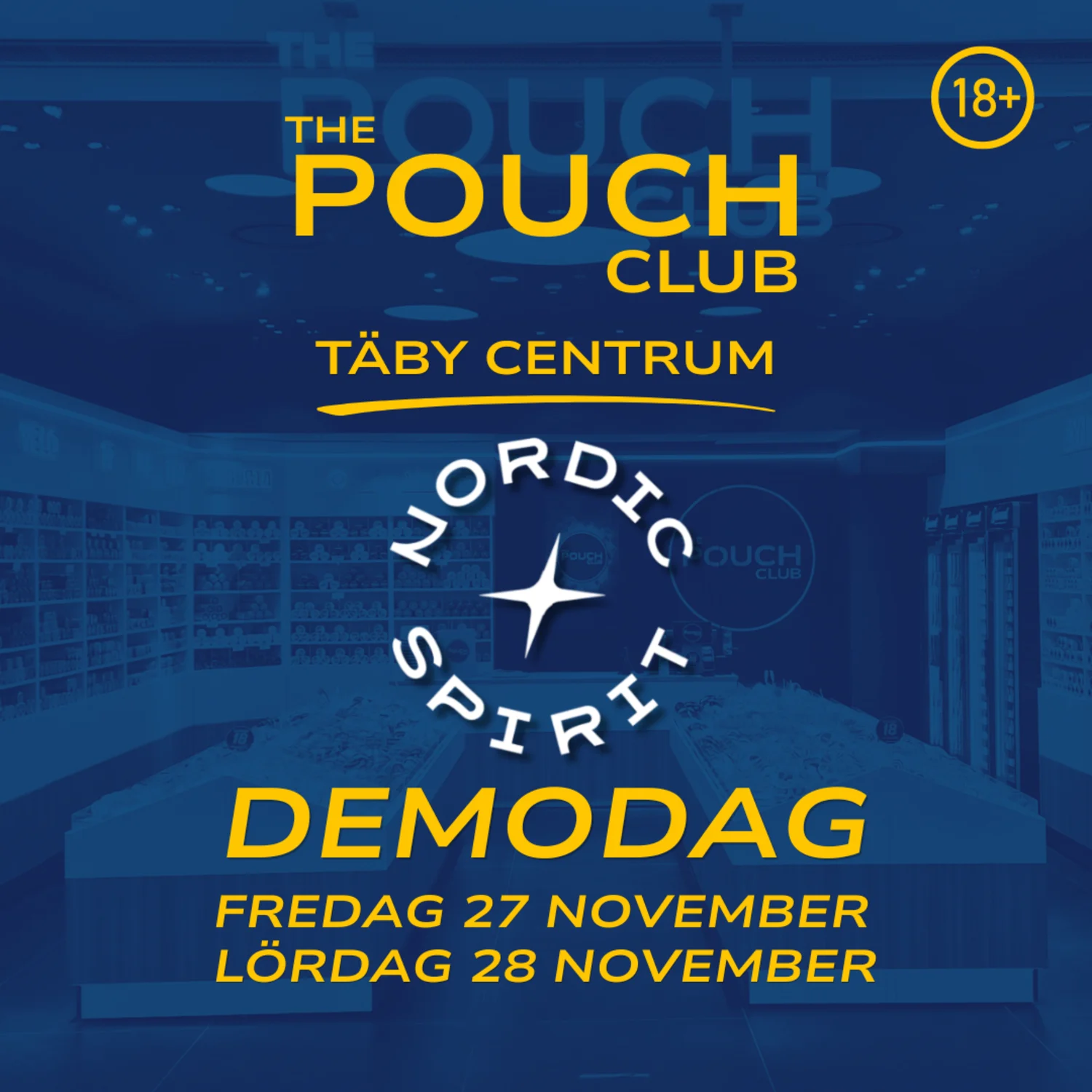 Nordic Spirit checkar in på The Pouch Club Täby
