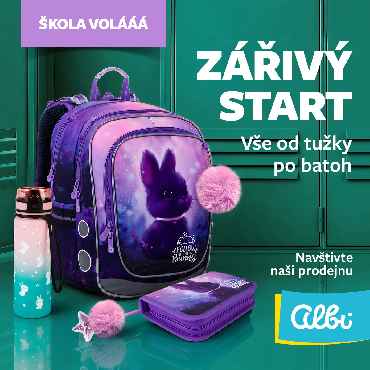Zářivý start do školy začíná správnou výbavou!